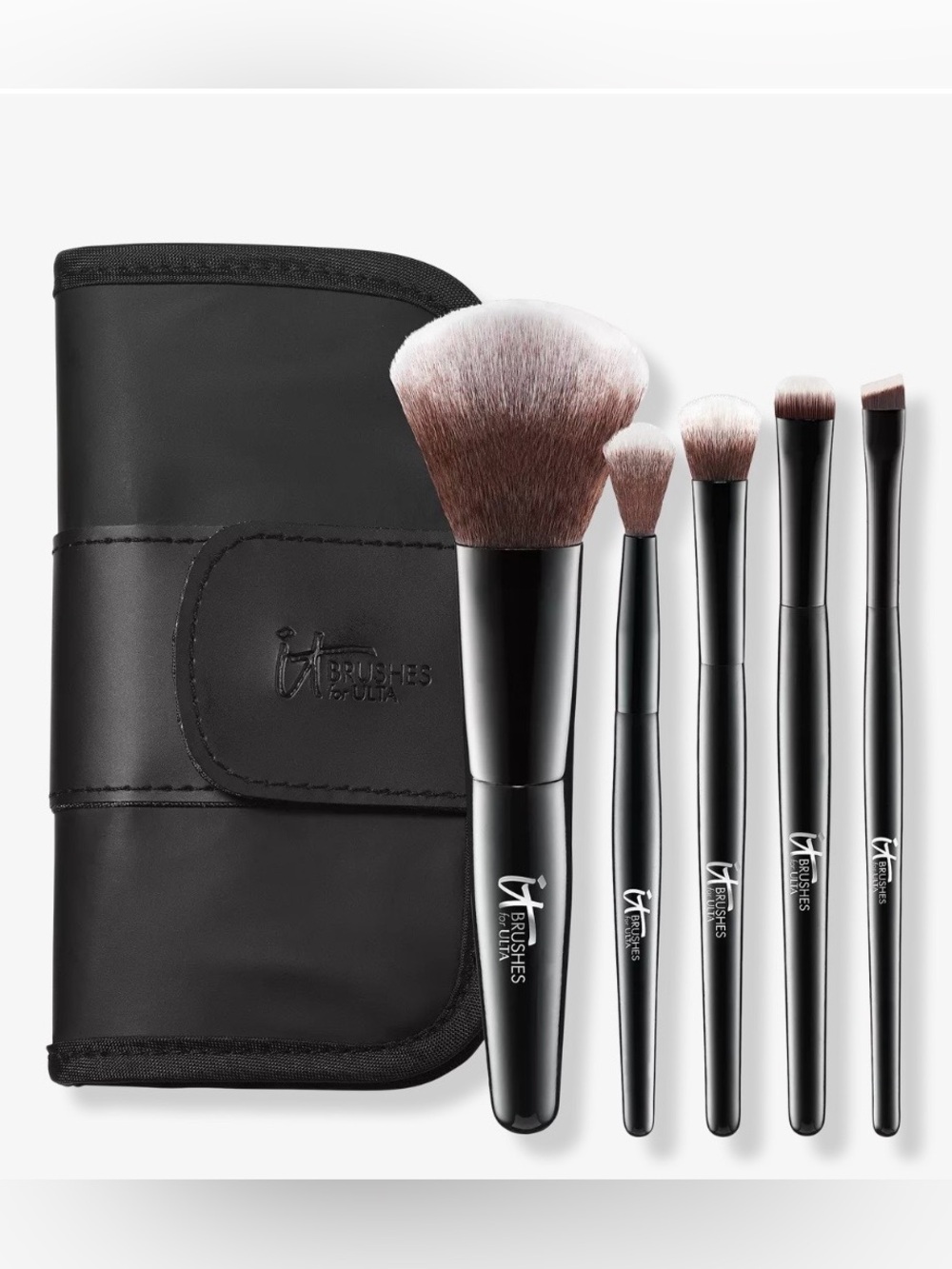 it cosmetics Your Face & Eye Essentials Mini 6 Piece Travel Brush Set